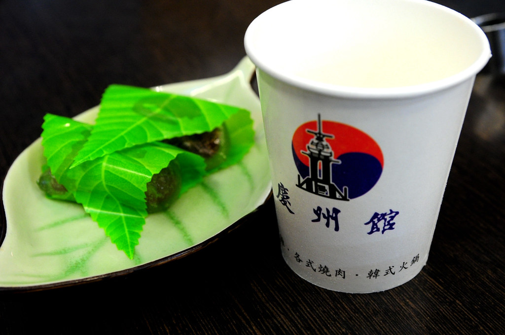 慶州館－甜點與松子茶