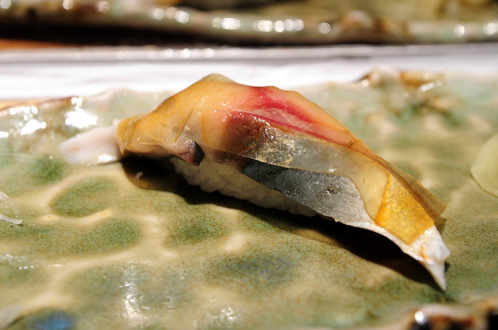 筌壽司－青花魚握壽司