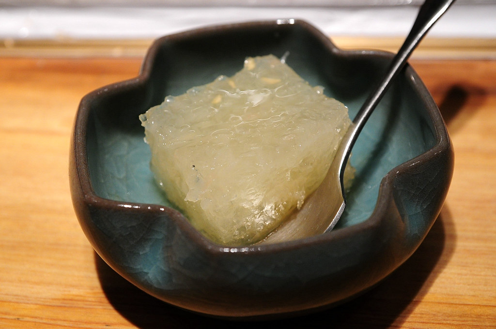 筌壽司－餐後甜點柚子凍