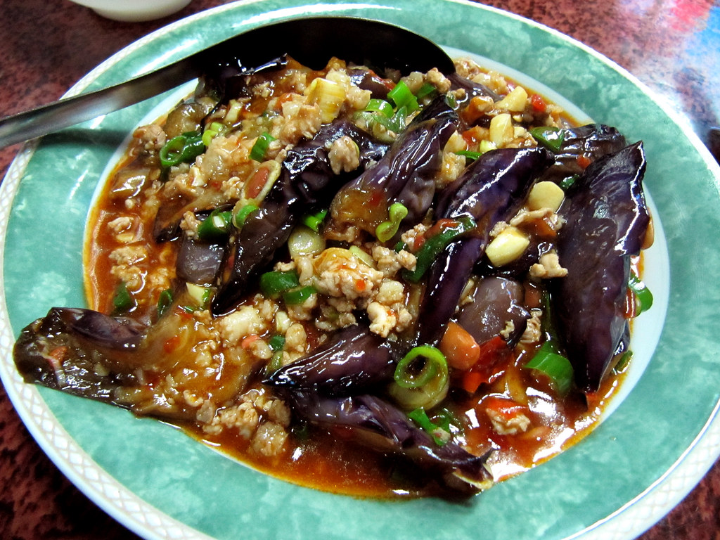 三峽阿宏小吃 - 魚香茄子