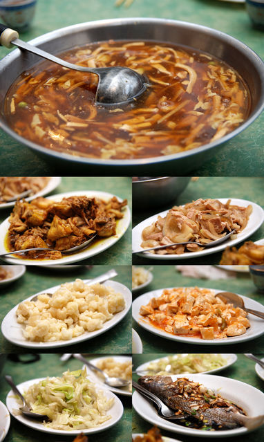 中式料理六菜一湯