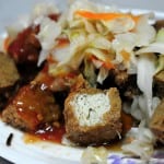 宜蘭羅東林場肉焿與雙胞胎、香廚米粉粳(羹)臭豆腐