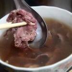 台南文章牛肉湯，果然也好嫩好好吃！