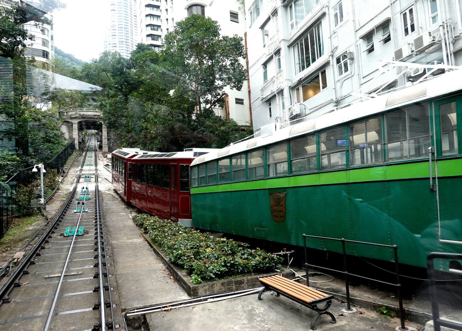 香港太平山纜車